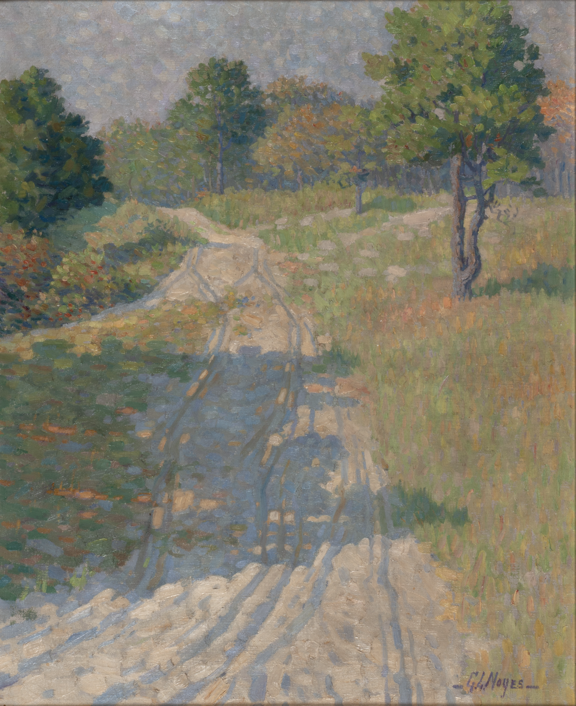 George Loftus Noyes (American, 1865-1954), Sunlit Road, c. 1910